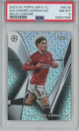 2023-24 Topps UEFA Club Competitions Soccer Alejandro Garnacho Mojo/#MJ-18【PSA8】 Manchester United