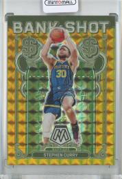 2023-24 Panini Mosaic Basketball Stephen Curry Bank Shot/Gold Mosaic/#4【4/10】 Golden State Warriors