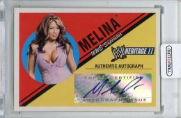 2006 TOPPS Heritage II WWE Melina Autographs #NNO