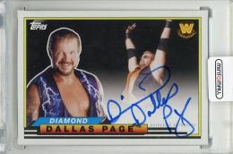 2018 TOPPS Heritage WWE Diamond Dallas Page Big Legends Autographs #BLADDP【04/50】