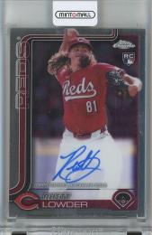 2025 Topps Chrome Rhett Lowder Rookie Autographs #RARL