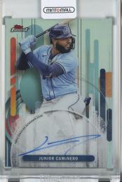 2025 Topps Finest Junior Caminero Autographs Refractors #FA-JC