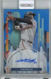 2025 Topps Finest Jung Hoo Lee Autographs Blue Refractors #FA-JL【08/99】