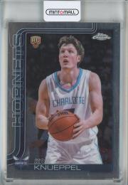 2025-26 Topps Chrome Kon Knueppel #254 RC Charlotte Hornets