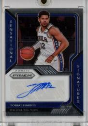 2020-21 Panini Prizm  Tobias Harris Sensational Signatures Auto #10