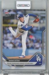 2025 Topps Now Shohei Ohtani Two-Way Phenom Makes Dodgers Pitching Debut #307