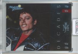 2011 Panini Michael Jackson In a time when music videos consisted of faked Base/Platinum Parallel/#135