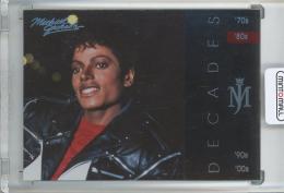 2011 Panini Michael Jackson In a time when music videos consisted of faked Base/Platinum Parallel/#135