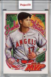 2021 Topps Project70 Baseball Shohei Ohtani #722 Los Angeles Angels