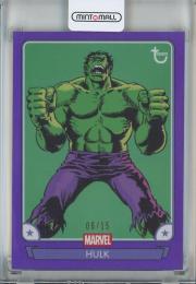 2026 Topps Brooklyn Collection Captain America 85th Anniversary Hulk Purple #15【06/15】
