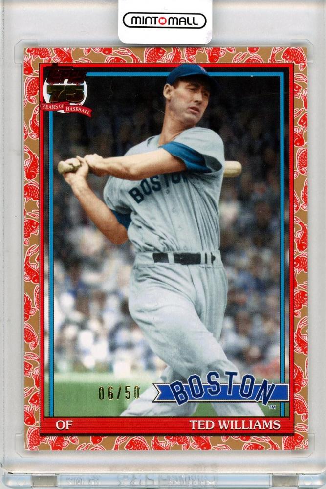 Ted Williams Moxie テッド　ウィリアムス　ポスター額縁付き ミントモール / MINT 吉祥寺店 / 2026 Topps Series2 Japan edition