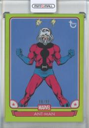 2026 Topps Brooklyn Collection Captain America 85th Anniversary Ant-Man Chartreuse #10【86/99】