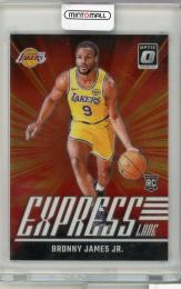 2024-25 PANINI DONRUSS OPTIC Bronny James Jr EXPRESS LANE #4 Los Angeles Lakers