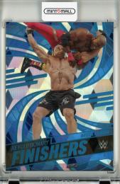 2023 Panini Revolution WWE   Brock Lesnar Revolutionary Finishers Cubic Paralles #5 14/49