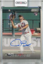 2023 Topps Stadium Club Alec Burleson Base Autographs #SCBA-AB RC ※裏面白かけあり St. Louis Cardinals