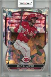 2023 Topps Bowman Elly De LA Cruz Chrome Prospects Atomic Refractors #BCP65  Cincinnati Reds