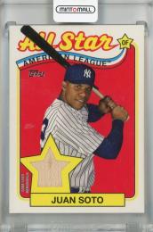 2024 Topps Series 2 Juan Soto 1989 Topps Baseball All-Star Relics #89ASR-JS New York Yankees