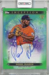 2024 Topps Inception Ronel Blanco Base Rookie and Emerging Star Autographs Green #BRES-RB RC【088/125】 Houston Astros
