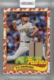 2024 Topps Japan Edition Yu Darvish 89 Topps Koi Relics #89JR-YD ※裏面白かけあり【04/50】 San Diego Padres