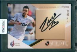 2025 EPOCH Jリーグオフィシャルトレーディングカード ルカオ 直筆サインカード【44/55】 ファジアーノ岡山