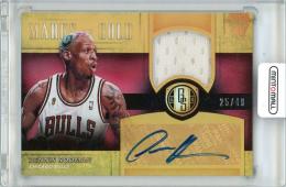 2015-16 PANINI Gold Standard Dennis Rodman Marks of Gold 49枚限定【25/49】《やや難あり》Chicago Bulls