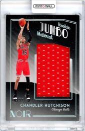 2018-19 PANINI Noir Chandler Hutchison Rookie Jumbo Material 99枚限定【69/99】《やや難あり》Chicago Bulls