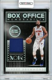 2018-19 PANINI Noir Andre Drummond Box Office Memorabilia 99枚限定 ファーストナンバー【01/99】《やや難あり》Detroit Pistons