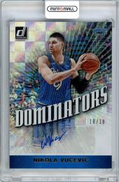 2019-20 PANINI Donruss Nikola Vucevic Dominator Signature Gold 10枚限定 ラストナンバー【10/10】《やや難あり》Orlando Magic