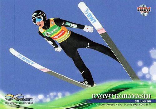 小林陵侑（金メダル）BBM 2019 INFINITY 直筆サインカード/30