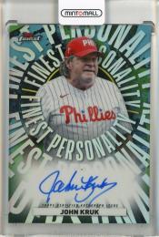 2026 Topps Finest John Kruk Personality Autographs #FPAJK Philadelphia Phillies