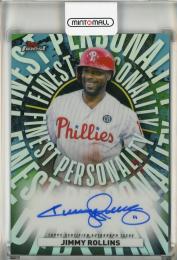 2026 Topps Finest Jimmy Rollins Personality Autographs #FPAJR Philadelphia Phillies