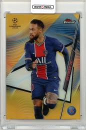 2020-21 Topps Finest UEFA Champions League Soccer Neymar Jr Orange PARALLEL【04/25】 Paris Saint-Germain