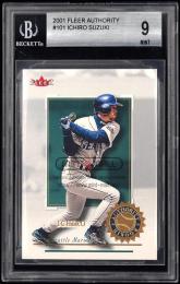 2001 Fleer Authority #101 Ichiro Suzuki RC【51/2001 Jersey Number】【BGS MINT9】 Seattle Mariners