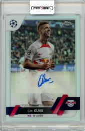 2022-23 TOPPS Chrome UEFA Club Competitions Dani Olmo Chrome Autograph CA-DO RB Leipzig