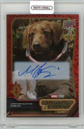 2024 Upper Deck Marvel Guardians of The Galaxy Vol.3 Maria Bakalova as Cosmo Autographs Ensemble Red Paralle【23/414】
