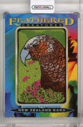 2021 Upper Deck Goodwin Champions  New Zealand Kaka Feathered Creatures Manufactured Patches #FC63