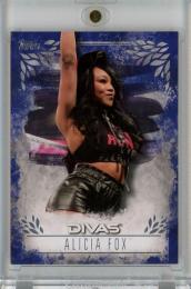 2016 Topps WWE Undisputed  Alicia Fox Divas Revolution Blue #DR7 23/25