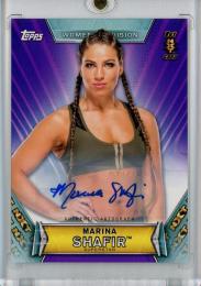2019 Topps WWE NXT  Marina Shafir Autographs Bronze #AMS 63/99