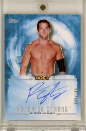 2017 Topps WWE Undisputed  Roderick Strong Autographs #UARS 046/199