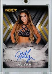 2017 Topps WWE NXT  Aliyah Autographs #RAAL