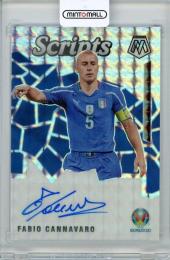 2021 PANINI Mosaic UEFA Euro Fabio Cannavaro Euro Scripts Mosaic No.SM-FC