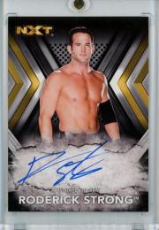 2017 Topps WWE NXT  Roderick Strong Autographs #RARS