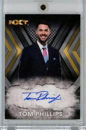 2017 Topps WWE NXT  Tom Phillips Autographs Silver #RATP 13/25