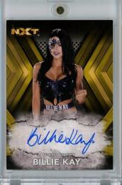 2017 Topps WWE NXT  Billie Kay Autographs Gold #RABK 09/10