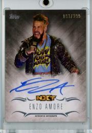2016 Topps WWE Undisputed  Enzo Amore Autographs #UAEA 163/299