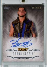 2016 Topps WWE Undisputed  Baron Corbin Autographs #UABAC 294/299