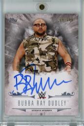 2016 Topps WWE Undisputed  Bubba Ray Dudley Autographs #UABRD 136/299