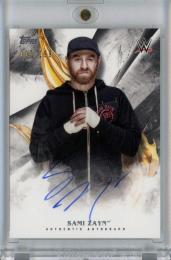 2019 Topps WWE Undisputed  Sami Zayn Autographs #ASZ 007/199