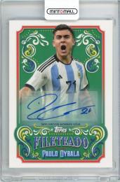 2023 TOPPS Argentina Fileteado Paulo Dybala Fileteado Autograph FT-6