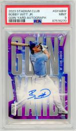 2023 Topps Stadium Club Bobby Witt Jr. #GYA-BW Goin' Yard Autograph 【10/25】【PSA MINT 9】 Kansas City Royals